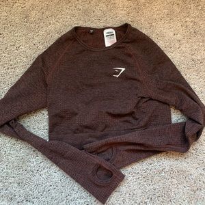 GYMSHARK VITAL SEAMLESS LONGSLEEVE CROP